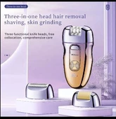 3 In 1 Kadin Epilasyon Makinesi Ms-6300 Beyaz - 4