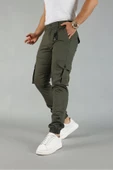 a02teks Erkek Cepli Kargo Pantolon Dar Kesim Likralı Yeni Sezon thumbnail 1