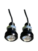 Lamba12V Ayna altı Kartal Göz 23mm Buz Mavi - 2