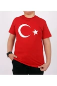 UNİSEX ÇOCUK TÜRK BAYRAĞI TİŞÖRT AYYILDIZ TİŞÖRT - 3