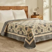 Karaca Home Damask Lacivert Çift Kişilik Pamuklu Battaniye - 2