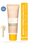 Bioderma Photoderm Cover Touch SPF50+ Very Light Karma Yağlı Ciltler Kapatıcı Etkili Renkli Güneş Kremi 40ml - 2