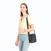 C-Active Küçük Boy Askılı Postacı Çantası Kanvas Kumaş 1322 - 7