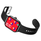 Fit7 Akıllı Saat Alüminyum Kasa Spor Silikon Kordon - 4