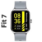 Fit7 Akıllı Saat Alüminyum Kasa Spor Silikon Kordon - 8