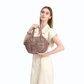 Yıkama Deri Askılı Kadın El Çantası 21-K Barcelona 1905 thumbnail 8