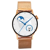 GT2 Akıllı Saat Rose Gold Metal Kordon Çinko Alaşım Kasa - 1
