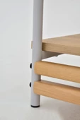 VİLİNZE Rafito Metal & Ahşap Bohem 4 Raflı MDF Çok Amaçlı Mutfak Rafı - 30*160 cm - 7