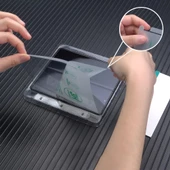 Samsung Galaxy Z Flip 3 - Ekran Koruyucu Hizalama Aparatlı S-Fit Body Ekran Koruyucu - 8