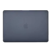 Apple Macbook 13.6' Air M3 A3113 - Alt ve Üst Koruyucu MSoft Kristal Kapak - 5