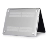 Apple Macbook 13.6' Air 2024 M2 A2681 - Alt ve Üst Koruyucu MSoft Kristal Kapak - 3