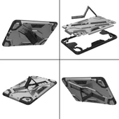 Apple iPad Mini 2-3 - Tablet Kılıfı Koruyucu Zırh El Tutmalı Defens Tablet Kılıf thumbnail 7