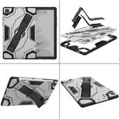 Samsung Galaxy Tab A7 10.4 T500 2020 - Tablet Kılıfı Koruyucu Zırh El Tutmalı Defens Tablet Kılıf thumbnail 3