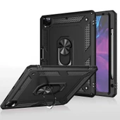 Apple iPad Pro 12.9 2020 (4.Nesil) - Tablet Kılıfı Koruyucu Çift Katman Vega Kapak thumbnail 5