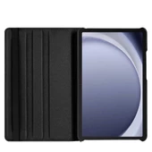 Samsung Galaxy Tab A9 - Tablet Kılıfı 360 full Korumalı Yatay Dikey Dönebilen Standlı Kılıf thumbnail 7