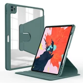 Apple iPad Pro 11 2022 M2 - Tablet Kılıfı 360 full Korumalı Yatay Dikey Dönebilen Nayn Standlı Kılıf - 1
