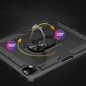 Apple iPad Pro 12.9 2020 (4.Nesil) - Tablet Kılıfı Koruyucu Çift Katman Vega Kapak thumbnail 3