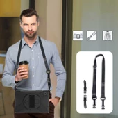 Samsung Galaxy Tab A8 10.5 SM-X200 (2021) - Tablet Kılıfı Boyun ip Askılı El Tutmaçlı Koruyucu Zırh Tank Defender Kılıf thumbnail 2