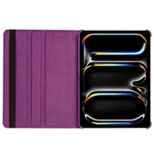 Apple iPad Pro 11 2024 - Tablet Kılıfı 360 full Korumalı Yatay Dikey Dönebilen Standlı Kılıf thumbnail 5