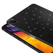 Apple iPad Pro 11 2020 (2.Nesil) - Tablet Kılıfı Simli Parlak Görünümlü Koton Kılıf thumbnail 5