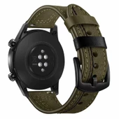 Huawei Watch GT3 42mm - Kordon Deri Kordon KRD-19 - 4