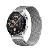 Samsung Watch 42mm 20mm - Kordon Metal Hasır Kordon Band-12 - 1