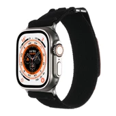 Apple Watch Ultra 49mm - Kordon Hasır Kordon Strap Kayış KRD-106 thumbnail 6