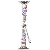 Apple Watch 40mm - Kordon Renkli Taş Tasarımlı Kordon KRD-115 thumbnail 5