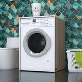 Kenzlife çamaşır makinesi dolabı naum crd 90*70*60 banyo kapaksız arkalıksız thumbnail 1