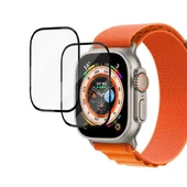 Apple Watch Ultra 49mm - Ekran Koruyucu PMMA - Cam Saat Ekran Koruyucu - 1