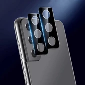 Samsung Galaxy S21 - Kamera Lens Koruyucu 3D Kamera Camı - 5
