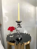 Şamdan mumluk çitalı şamdan polyester biblo - 2