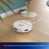 XU3000/02  HomeRun 3000 Serisi Akıllı Robot Süpürge Aqua Beyaz - 4