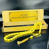 Özel Hediyelik Mis Kokulu Beyrut Kehribar Tesbih Hcz-Model KRBAMR - 1