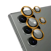 Samsung Galaxy S24 Ultra - Kamera Lens Koruyucu Safir Parmak İzi Bırakmayan Anti-Reflective CL-12 - 1