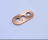 Apple iPhone X - Metal Kamera Koruyucu - 7