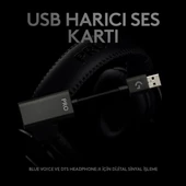 Logitech G Pro X 7.1 Surround Ses Oyuncu Kulaklığı 981-000818 - 7