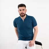 Neyir Triko Slimfit Erkek Yazlık Triko T-Shirt thumbnail 8