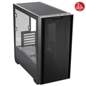 ASUS A21 PLUS GAMING FANSIZ MID-TOWER PC KASASI SİYAH - 5