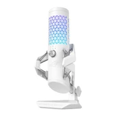 ASUS ROG CARNYX PROFESYONEL RGB YAYINCI MIKROFON BEYAZ - 2