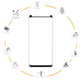 Samsung Galaxy Note 9 - Ekran Koruyucu Kavisli Full Yapışkanlı Cam Ekran Koruyucu thumbnail 3