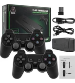 Zhltools 20000 Oyunlu 2.4G Kablosuz Çift Kol Retro Atari Game Stick Taşınabilir mini oyun çubuğu - 1