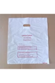 Otel Kirli Çamaşır Poşeti Torbası Laundry Bag Hijyen Torbası Kuru Temizleme Torbası 500 Adet - 1