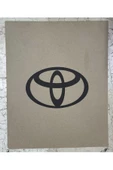 TOYOTA Baskılı OTO KAĞIT PASPAS - Araç Markanızı Seçiniz - 500 ADETLİK RULO - 40 X 50 CM - 1