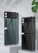 Samsung Galaxy Z Flip 3 - Ekran Koruyucu 3D Standart 2 in 1 Arka Koruyucu - 5