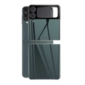 Samsung Galaxy Z Flip 3 - Ekran Koruyucu 3D Standart 2 in 1 Arka Koruyucu - 1
