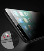 Apple iPhone SE 2022 - Ekran Koruyucu Anti-Dust Mat Hayalet Temperli Cam thumbnail 4