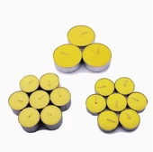Sarı Tealight Mum 100  Adet - 1