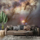 Simli Görünümlü Mermer Deseni Duvar Kağıdı thumbnail 1