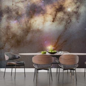 Simli Görünümlü Mermer Deseni Duvar Kağıdı thumbnail 5